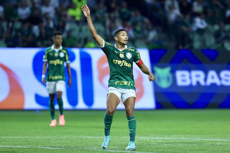 Rony (Palmeiras) durante jogo contra o Vitória, no dia 27.07.2024 