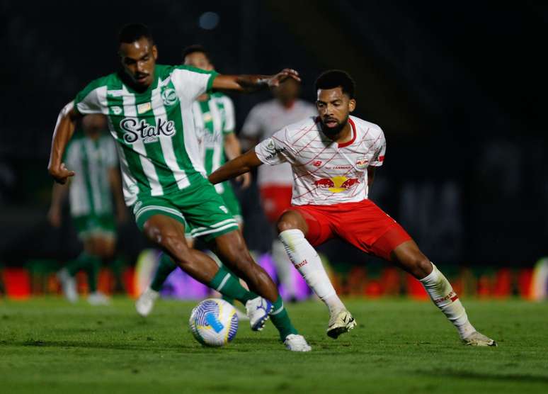 Matheus Fernandes, jogador do Red Bull Bragantino. 