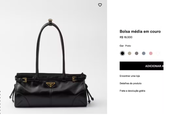 Paolla Oliveira usou bolsa da Prada 