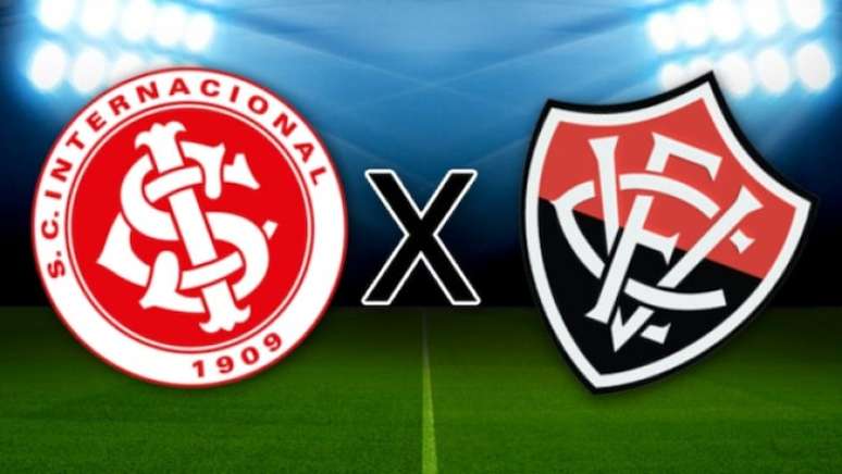 Internacional x Vitória pelo Campeonato Brasileiro