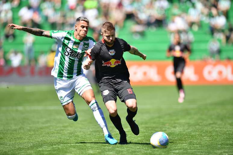 Juventude e Red Bull Bragantino ficam no empate em confronto direto pelo Brasileirão 