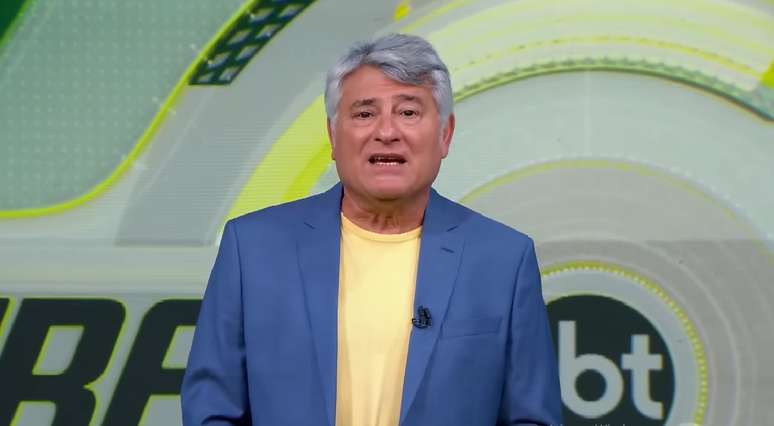 Cleber Machado é a voz do SBT no futebol nacional e internacional 