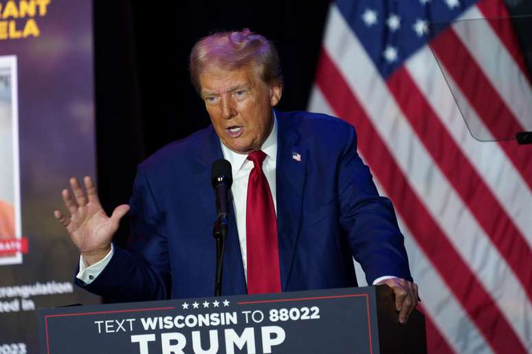 Trump adotou discurso ofensivo contra Kamala