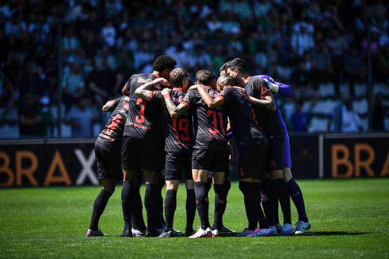 Jogadores do Red Bull Bragantino. 