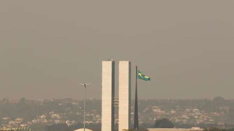 Prédios do Congresso nacional, em Brasília (DF)