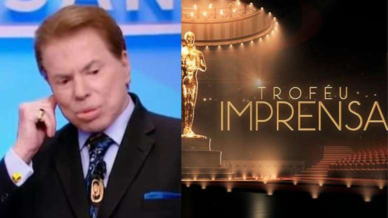 Silvio Santos e Troféu Imprensa