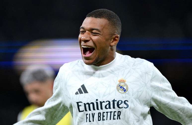 Mbappé feliz. 