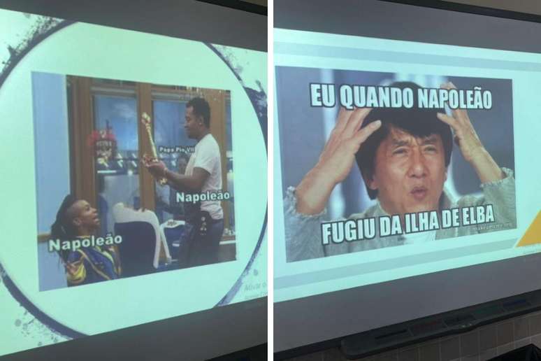 Slides e atividades usam memes para engajar alunos