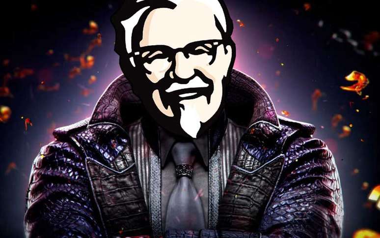 Coronel Sanders em Tekken só não aconteceu porque o KFC não gostou de ideia