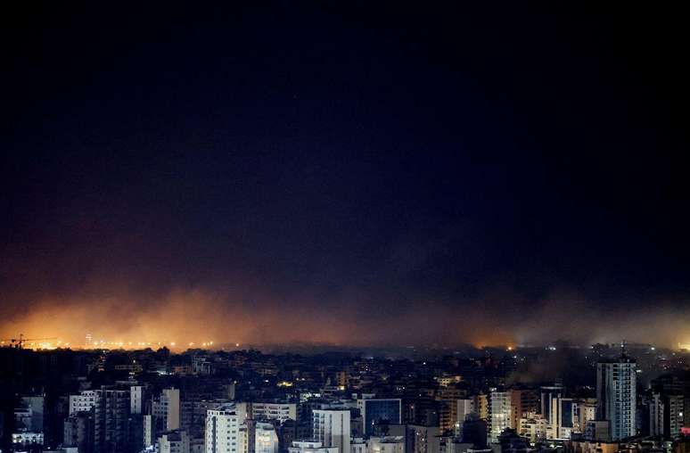 Explosões em subúrbio de Beirute na noite de segunda para terça-feira