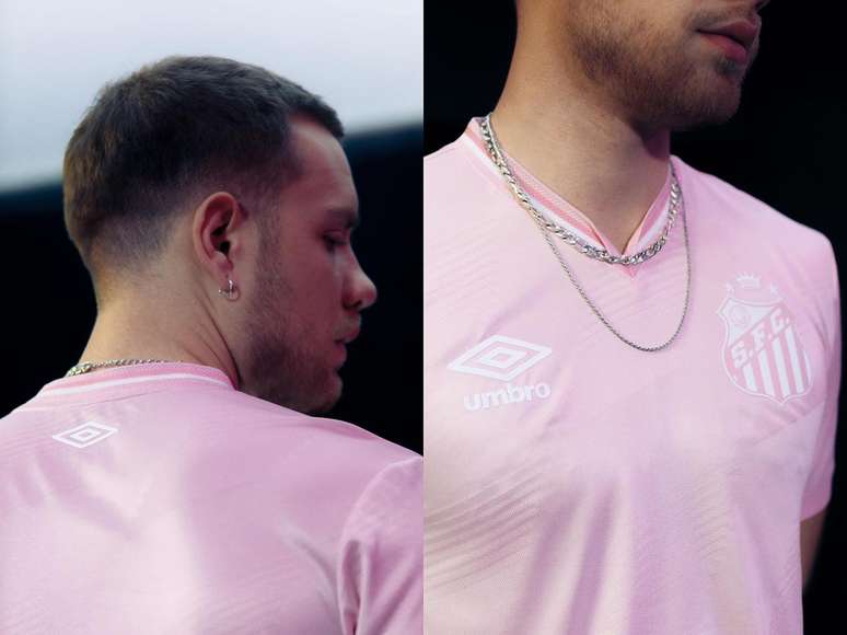 Santos meluncurkan kaos untuk menghormati Pink October -