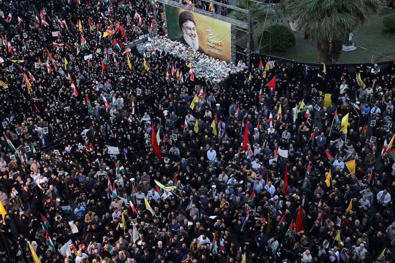 Funeral de Hassan Nasrallah, líder do Hezbollah