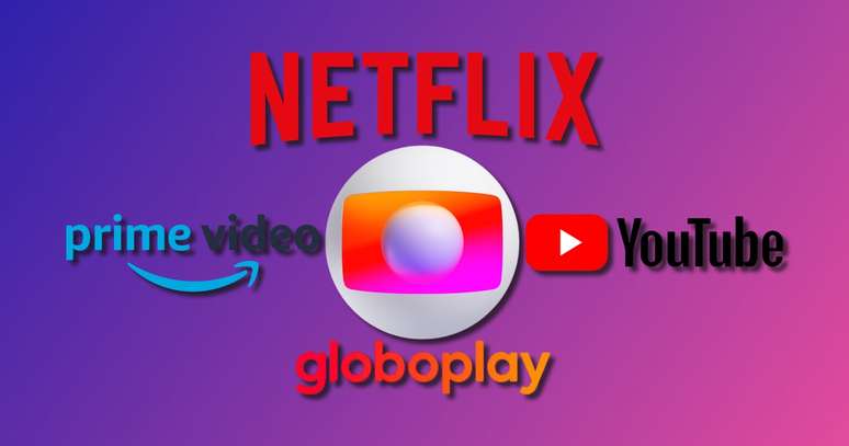 Netflix, Prime Video e YouTube são os maiores concorrentes da Globo e Globoplay na disputa por público