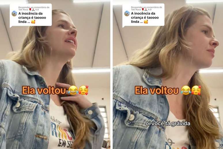 Criança deu "dica" para professora engravidar e vídeo divertiu a web