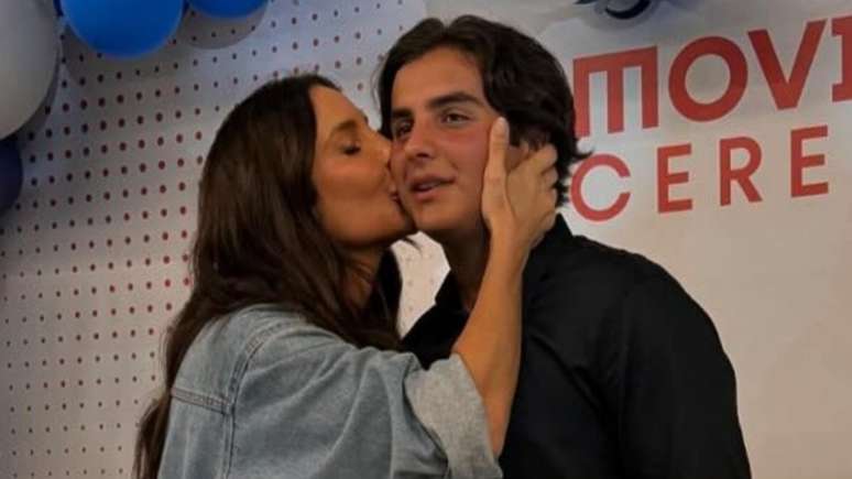 Ivete Sangalo e o filho