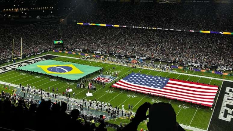 NFL passará a trabalhar para sediar partida da liga em São Paulo em 2025.