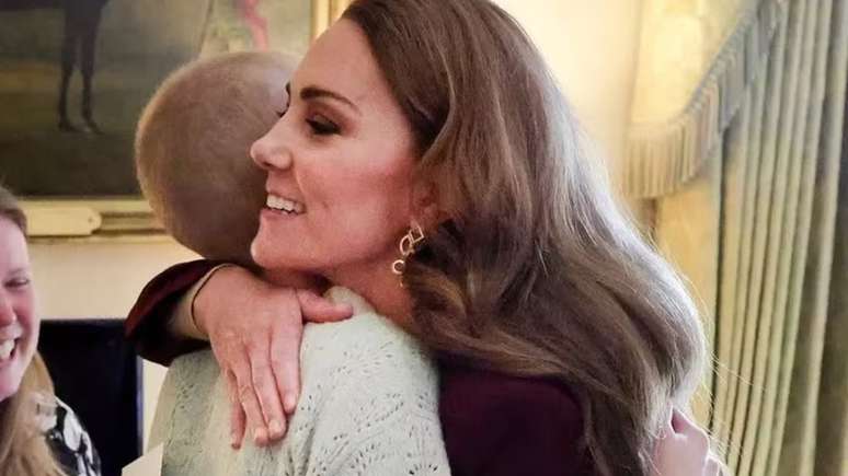 Kate Middleton encontrando fotógrafa