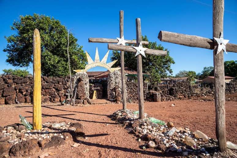 Sítio espiritual de dona Romana em Natividade, TO.