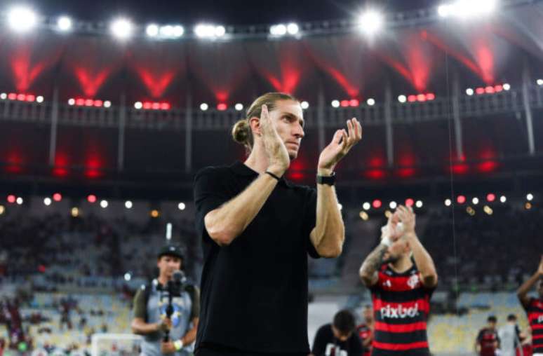 Gilvan de Souza/Flamengo - Legenda: Filipe Luís estreia como técnico do Flamengo