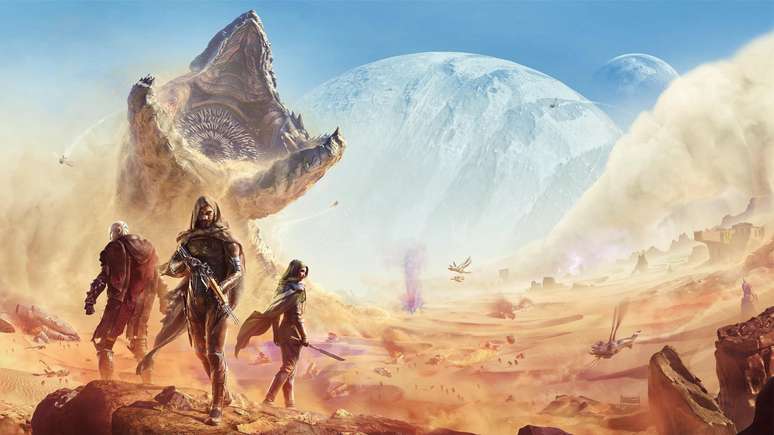 Dune: Awakening, que será lançado em 2025, marca presença na BGS 2024.