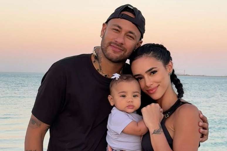 Neymar, Mavie e Bruna Biancardi