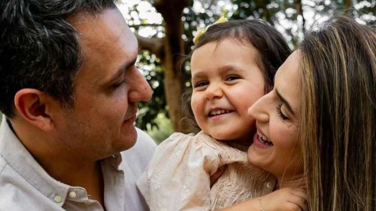 Lulu com a fam&iacute;lia