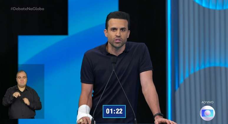 Marçal participou do último debate antes do primeiro turno, nesta quinta-feira, 3