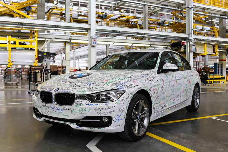 Primeiro BMW Série 3 produzido em Araquari (SC)