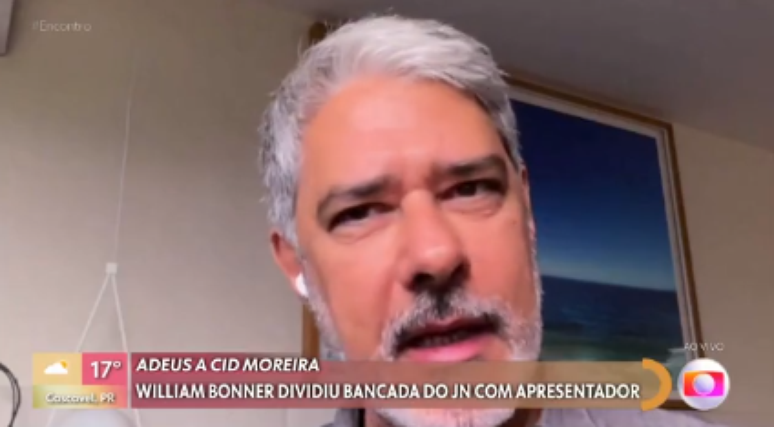 William Bonner conta como Cid Moreira aquecia a voz: ‘Tinha dois jeitos’