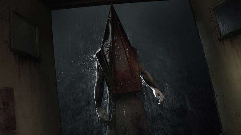 Pyramid Head, um dos personagens mais marcantes da franquia da Konami, no remake de Silent Hill 2