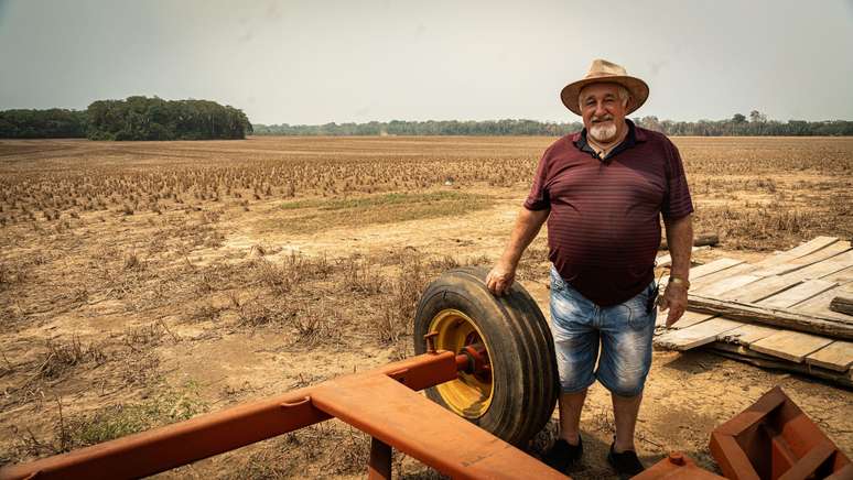 'Acredito que se você estiver trabalhando dentro da lei, não há problema. É um lugar que fornece alimentos', diz Dorismar Luiz Baruffi, defendendo o uso de mais áreas na Amazônia para agricultura