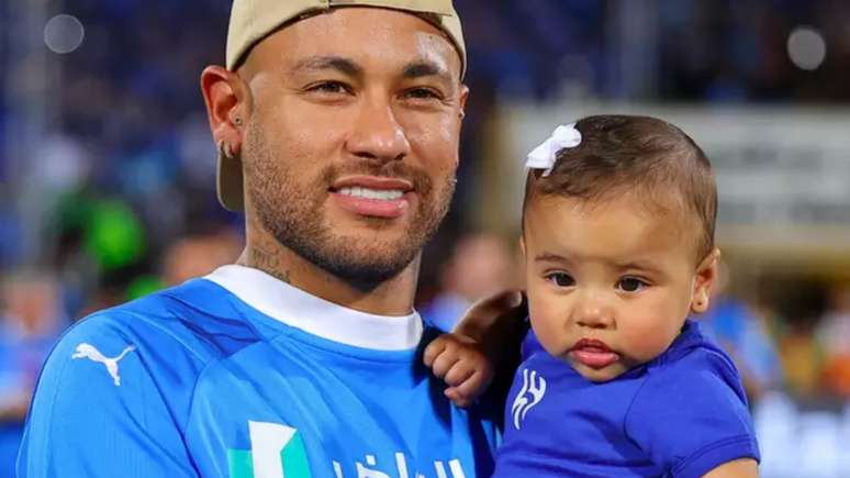 Neymar e filha, Mavie