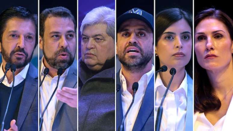 Os candidatos da eleição municipal de São Paulo, realizado neste domingo, 6