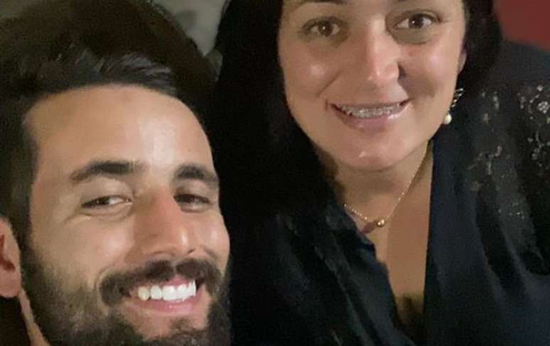 Matteus e sua mãe, Luciane Amaral