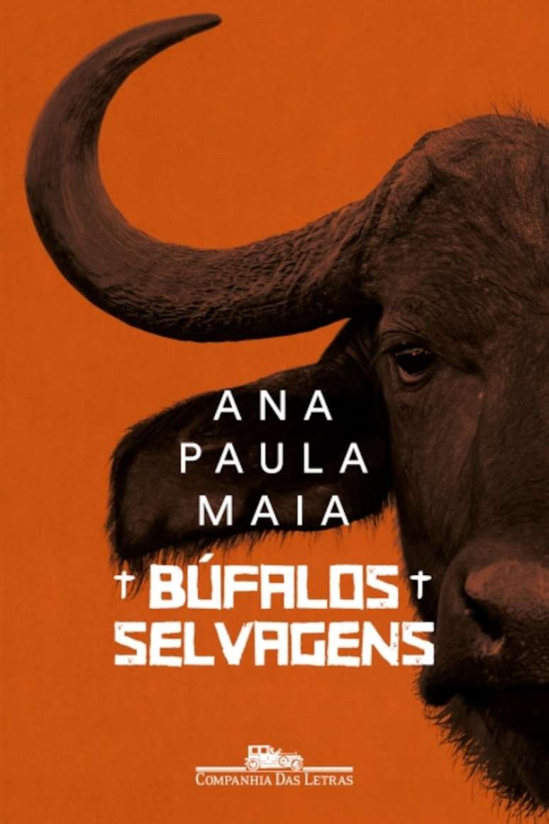 Capa de 'Búfalos Selvagens', de Ana Paula Maia.