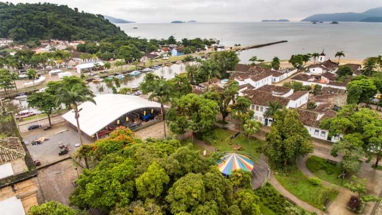 Imagem da Flip 2023. A 22ª Festa Literária Internacional de Paraty, de 2024, começa nesta quarta-feira, 9.