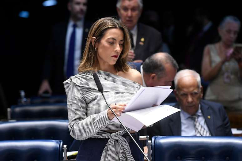 A senadora Soraya Thronicke (Podemos-MS) é a autora do requerimento de instalação da CPI das Bets