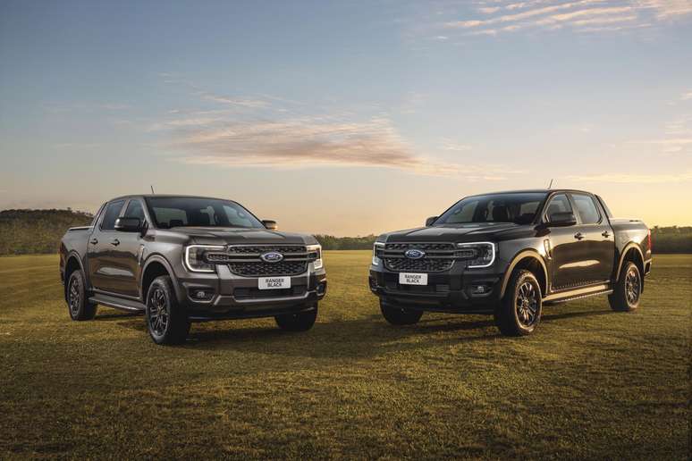 Ford Ranger Black 2025