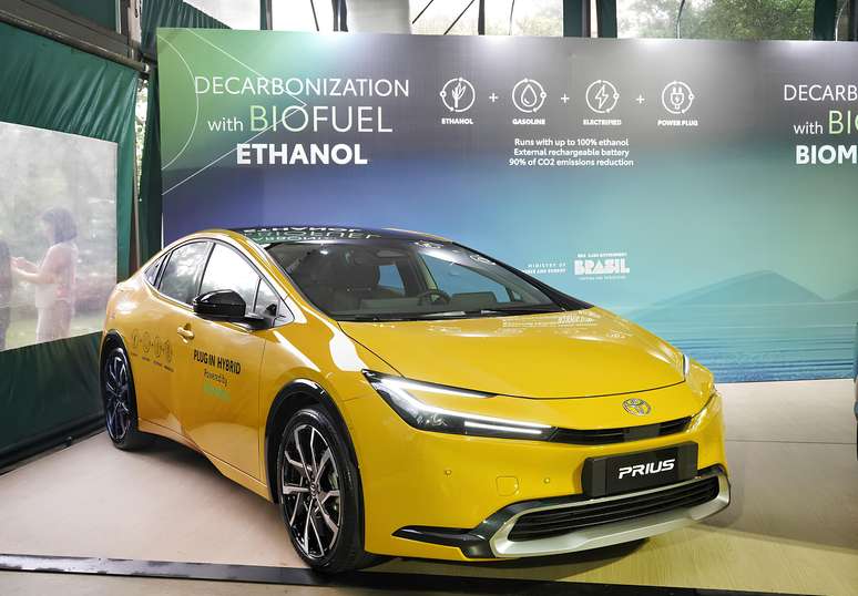 Toyota Prius Plug-in Hybrid Flex: protótipo japonês que agrada ao governo brasileiro