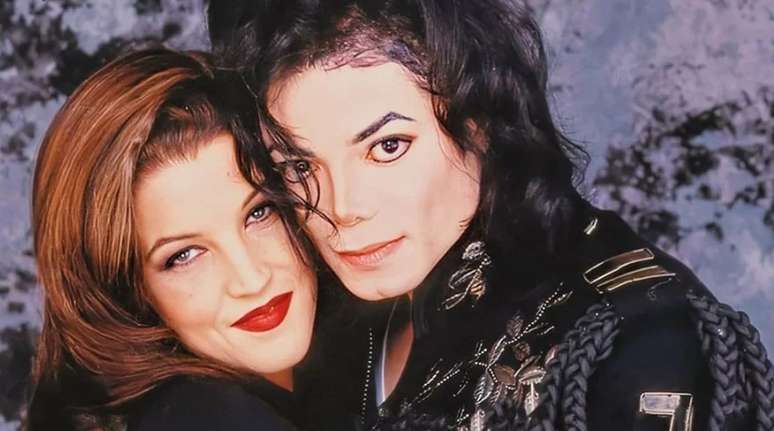 Lisa Marie Presley e Michael Jackson