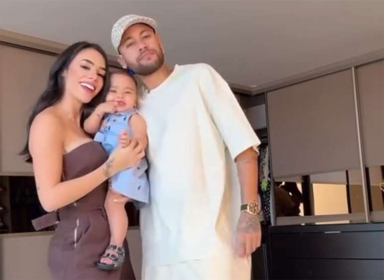 Bruna Biancardi, Mavie e Neymar fizeram a festa de 1 ano da pequena na Arábia Saudita –