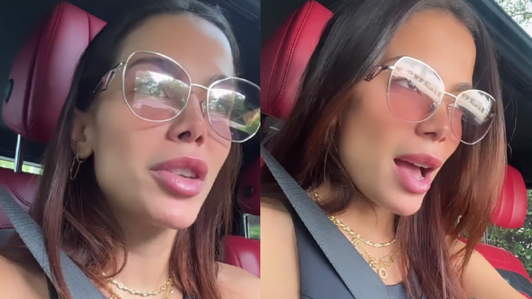 Anitta fala sobre passagem do Furacão Milton na Flórida (EUA)