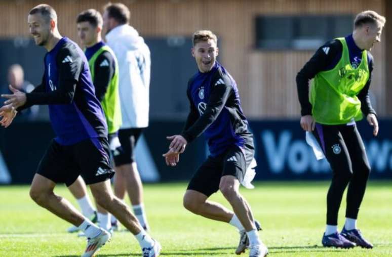 Philipp Reinhard / DFB - Legenda: Jogadores da Alemanha durante treinamento da seleção / Jogada10