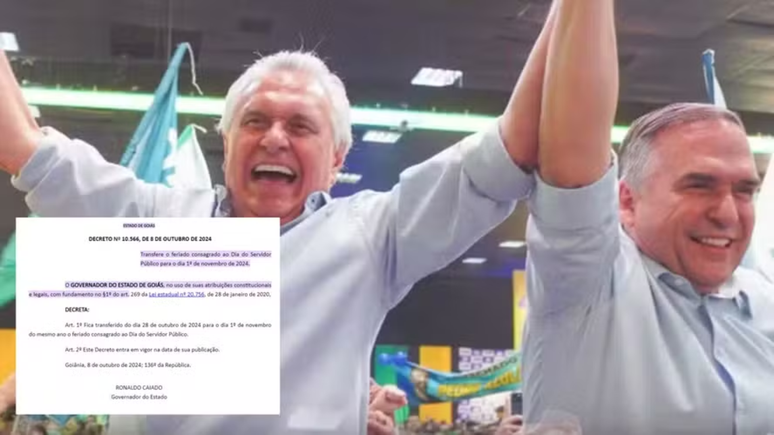 Caiado muda data de feriado para evitar absten&ccedil;&atilde;o no segundo turno