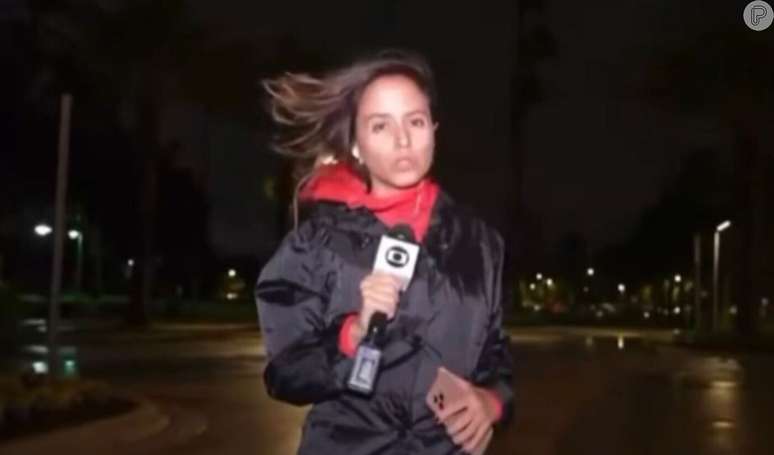 ‘Employee at risk of life’: riots on the web with the TV Globo reporter following Hurricane Milton in Florida