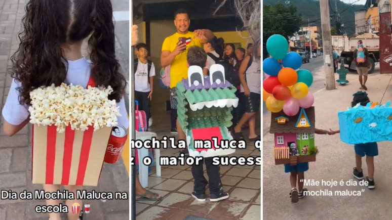 Algumas mochilas malucas que estão viralizadas nas redes