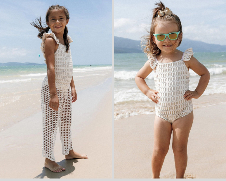 Trousers and swimsuit from the Lili Sampedro brand Trousers and swimsuit from the Lili Sampedro brand
