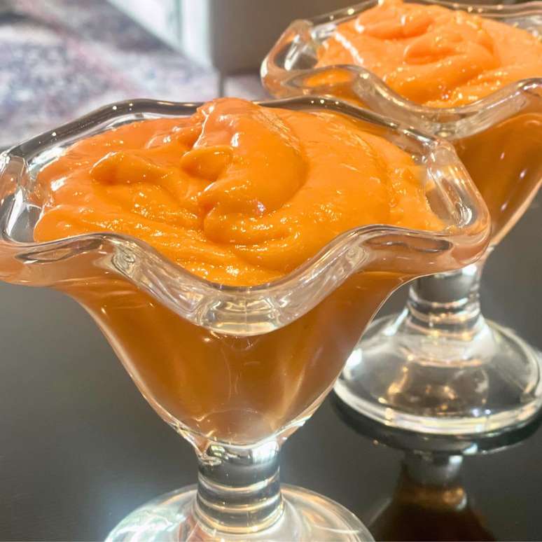 Papaya cream without sugar and without guilt