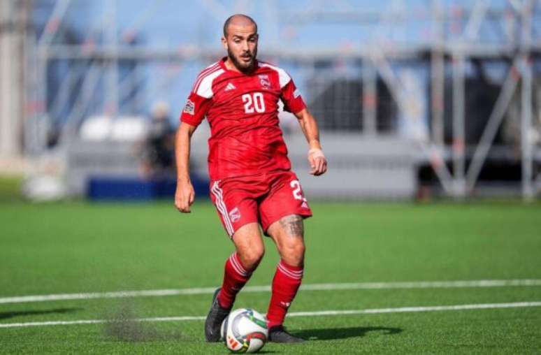 Divulga&ccedil;&atilde;o Gibraltar - Legenda: Ethan Britto fez o gol que garantiu a vit&oacute;ria por 1 a 0 de Gibraltar sobre San Marino