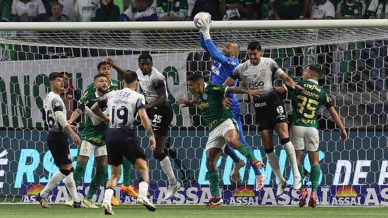 Clássico entre Corinthians e Palmeiras, pelo Campeonato Brasileiro 2024 -